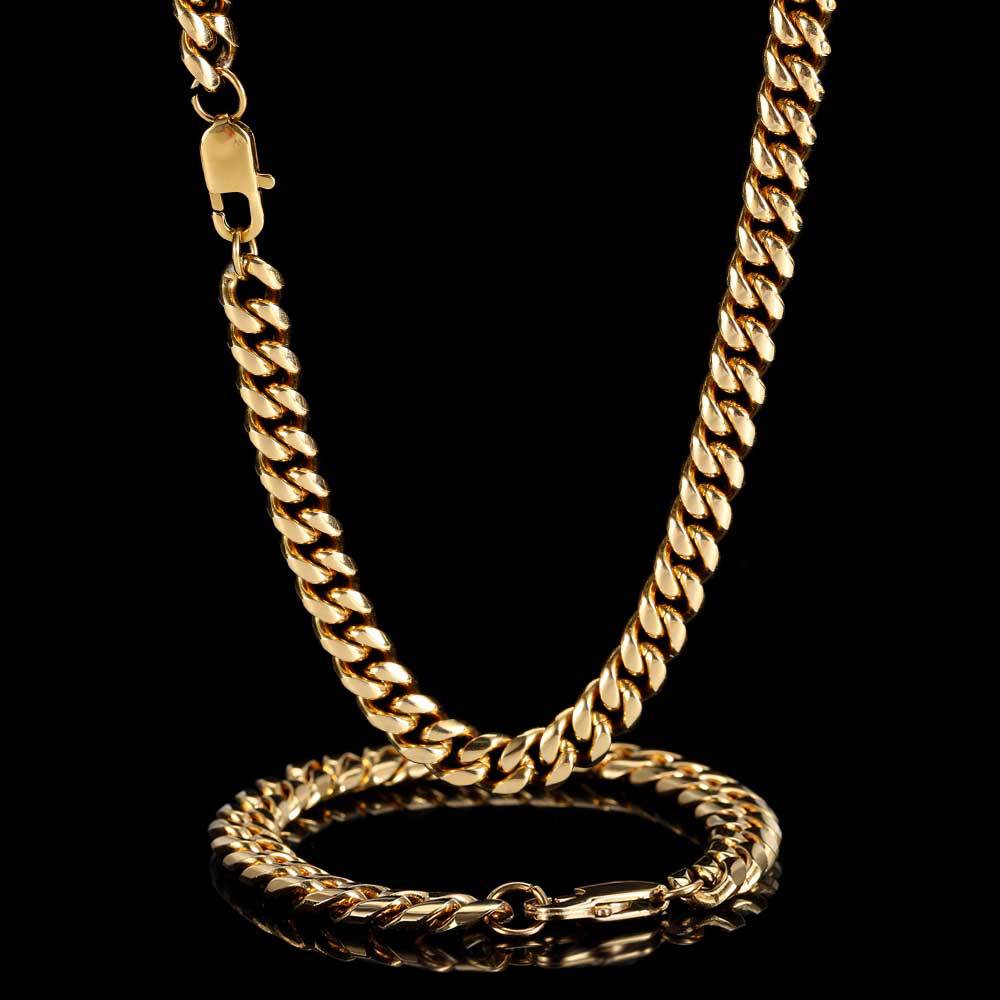 Cuban Chain (Gold) 4mm
