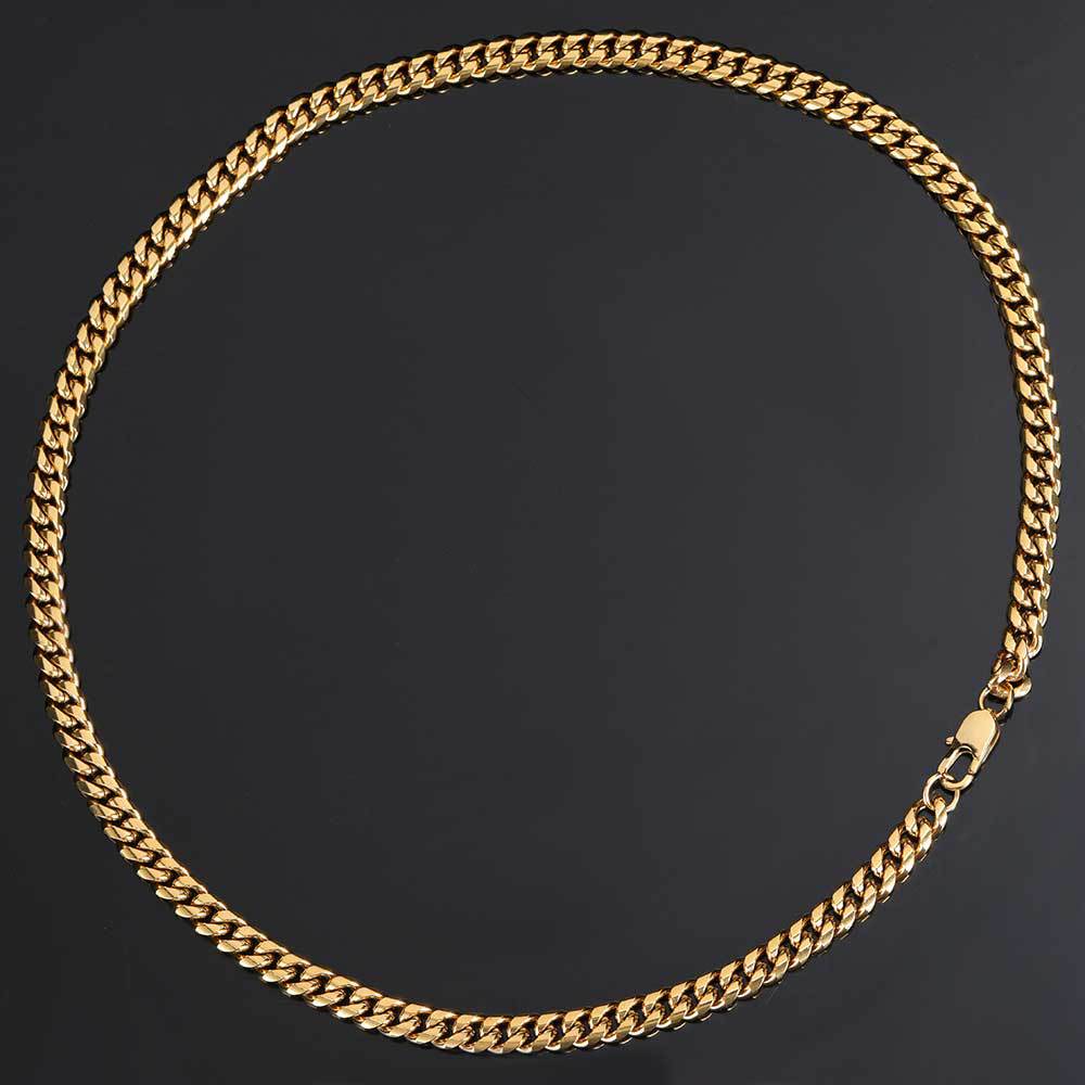 Cuban Chain (Gold) 4mm
