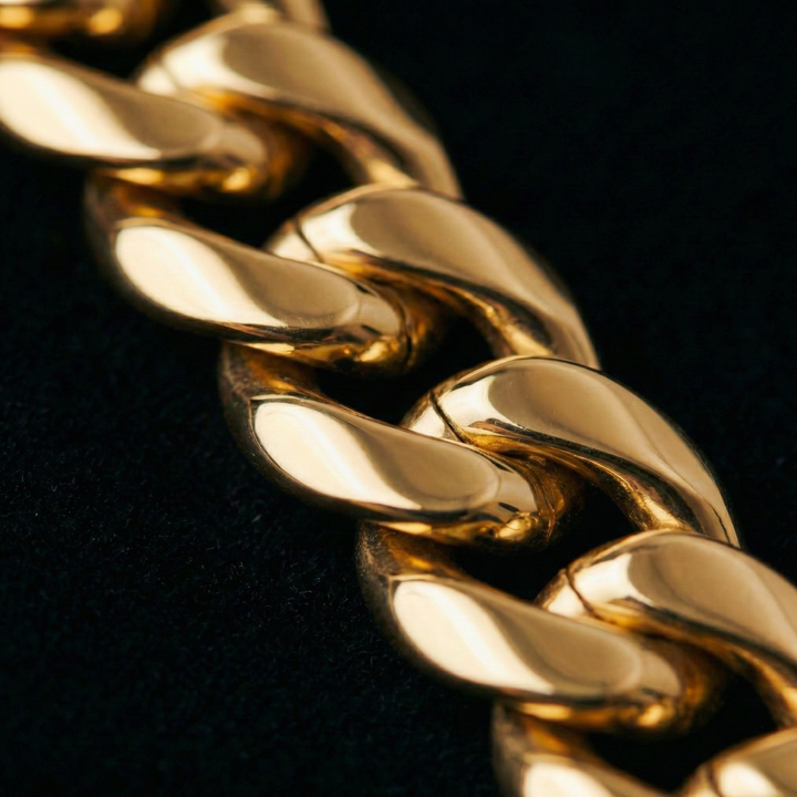 Cuban Chain (Gold) 8mm